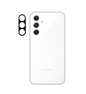 Samsung Galaxy A54 Uyumlu Zore 3D Kamera Camı (Siyah)