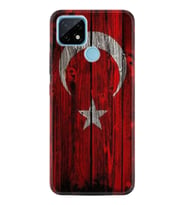 Realme C11 C21 C21Y C25Y C11 2021 Kılıf Desemli Silikon Şanlı Türk Bayrağı 2 1317