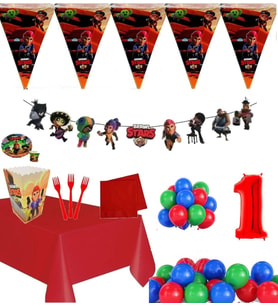 BRAWLSTAR DOĞUM GÜNÜ YAŞ BALON SETİ