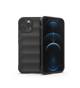 Newface Apple iPhone 12 Pro Kılıf Optimum Silikon - Siyah