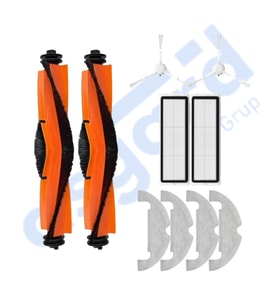 DREAME D10 PLUS – D10S PLUS – D10 PLUS GEN 2 UYUMLU 2 Ana Fırça 2 Yan Fırça 2 Filtre 4 Mop PKT-iasgf0001370