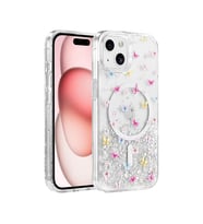 İphone 15 Misk Simli Kapak - Desen 4