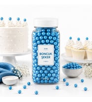 Dr. Gusto 8 Mm Mavi Boncuk Şeker 250 Gr