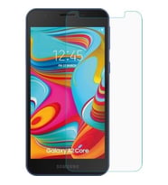 Samsung Galaxy A2 Core Uyumlu Ekran Koruyucu Screen Protector Tempered Glass Kristal Netliğinde %100 HD Görüntü, Yüksek Kalite Kırılmaz Temperli Cam (Şeffaf)