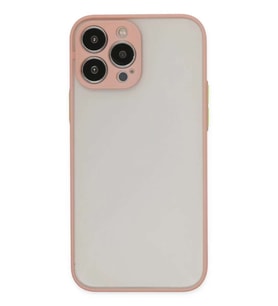 iPhone 14 Pro Max Kılıf Montreal Silikon Kapak - Pembe