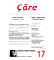 Çâre 17.Sayı Yaz 2023