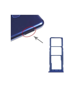 Samsung Galaxy M10S Sim Yuvası Sim Kart Tepsisi Sm M107F (Mavi)