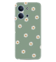 Xiaomi Redmi 15C Kılıf Boutique Baskılı Resimli Yeşil Papatyalar Pcode -041