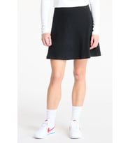 Nike Sportswear Womens Chill Knit Ribbed Mini Skirt Fitilli Kadın Mini Etek Siyah