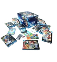 Hayal Sepeti JUSTİCE LEAGUE karakter kart + sticker + şekerleme nostajik kutuda