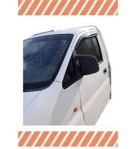 Hyundai Starex Kamyonet Tüm 2'li Mügen Tip Cam Rüzgarlığı