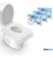 Atılabilir Klozet Örtüsü – EasyFlush™ Sistemli, Suda Çözünür, Tek Kullanımlık, Hijyenik– 3 Paket x 10 Adet