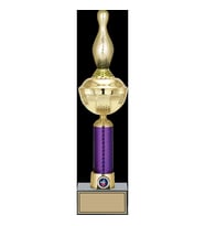 ODAK KUPA - Figürlü Kupalar - Bowling / Pin Figürlü Kupalar FG-059 B - 43 cm