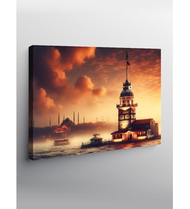 Kanvas Tablo Kız Kulesi
