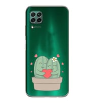 Huawei P40 Lite Uyumlu Baskılı Yumuşak Silikon Şeffaf Telefon Kılıfı