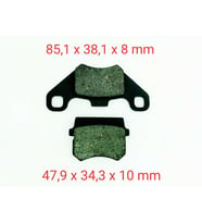 MONDIAL SPİDER 250 X ÖN FREN BALATASI FA416
