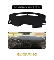 VOLKSWAGEN Golf 7 (2012+)TORPİDO KORUMA HALISI SİYAH KENAR