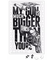 My Gun Minha Arma Puzzle 240 Parça Yapboz