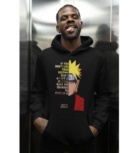 Naruto Uzumaki Baskılı Unisex Oversize Anime Karakter Hoodie