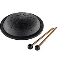 Meinl Sonic Energy MSTD1BK Mini Steel C-major 6'' Tongue Drum (Siyah)