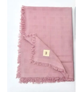 MİNİSSE 4831GK Unisex Gül Kurusu Müslin Battaniye 