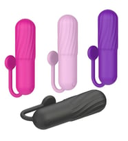 10 Modlu Şarj Edilebilen Mini Bullet Vibratör (Siyah)