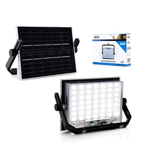 200W GÜNEŞ ENERJİLİ LED IŞIK SOLAR PROJEKTÖR - FENER KAMP - DIŞ MEKAN 3 FARKLI LED IŞIK 348961 LMB (5343)