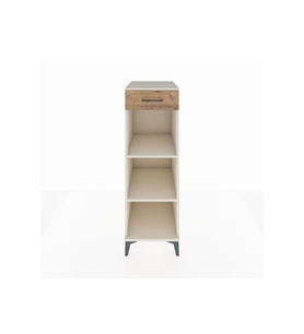 Kronos Dolap 2 Raflı Tek Çekmeceli 44x59x134 Aytaşı-Çam