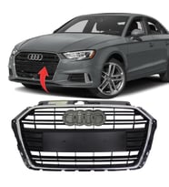 Audi A3 Sedan-HB Ön Panjur 2017-2020 8V3853651AA