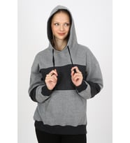ALEXANDERGARDI KAPÜŞONLU SWEATSHIRT (E21-550402) (Gri)