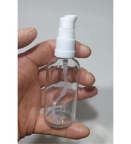 50 Cc boş Cam krem ve losyon Şişesi [50 Cc=50ml X 12 Adet] / Ecza Şişesi / krem pompalı Şişe