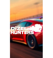Dizel Hunters 20x6,5 Jdm Yazı Araba-motosiklet Cam Etiket Sticker Beyaz Renk