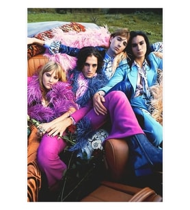 Havalı Maneskin Tablo Ahşap Poster Dekoratif
