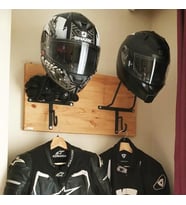 Motosiklet Kask Askısı, Motor Kask Askısı, MPSEX2V3 (Siyah)