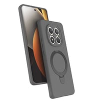 Newface Xiaomi Redmi Note 15 Pro 5G Regal Magsafe Standlı Kapak - Titan Gri