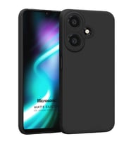 Microsonic Matte Silicone Xiaomi Poco M6 5G Kılıf Siyah