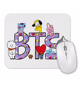 Bts  BT21 Karakterleri 01 Mouse Pad