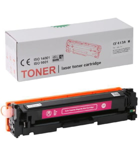 HP Uyumlu CF413A (410A) & CANON Uyumlu CRG-046M Toner KIRMIZI
