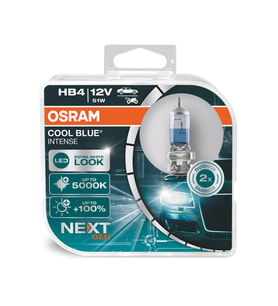 Osram 9006 HB4 Cool Blue Intense Next Gen 5000K Beyaz Işık (Takım-2 Adet)