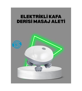 XMPDBY Elektrikli Kafa Derisi Masaj Aleti Islak ve (120722) Kuru Kullanım