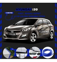 Hyundai İ30 Oto Araç Kapı Koruma Fitili 5metre Parlak Mavi Renk
