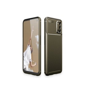 Çınarcık Dev Oppo A72 Kılıf Focus Karbon Silikon - Yeşil