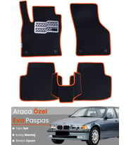 BMW 3 SERİSİ E36 (1990-2000) Uyumlu EVA Paspas Tam Set–Araca Özel,Su Geçirmez,Kolay Montaj