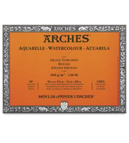 Arches Suluboya Blok Rough Natural White 300 gr 36x51 cm 20 Sayfa 