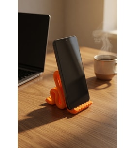 MYCRAFT3D Dalgalı Tasarım Telefon ve Tablet Standı – Masaüstü Telefon Tutucu