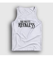 Presmono Unisex Beyaz Logo The Pretty Reckless Atlet 383420tt (Beyaz)