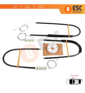 Audi A8 S8 Quattro MK2 D3 4E2 4E8 2002-2010 4E0837462B İçin Elektrikli Ön Sağ Cam Kriko Tamir Seti