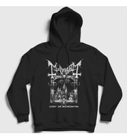 Presmono Unisex Siyah Montreal Mayhem Kapüşonlu Sweatshirt 64912tt
