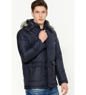 M8635  DEWBERRY ERKEK KABAN-LACİVERT