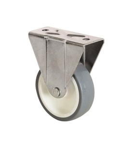 Sabit Teker - 22x75 - Beyaz/Gri HKS260 - 1 Adet